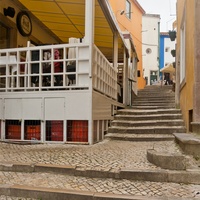 Uliczki w centrum Sintry.