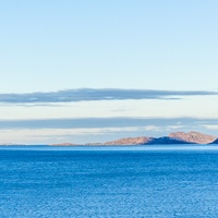 Wysepki na końcu Grøtfjordu - dalej już tylko Atlantyk.