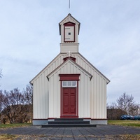 Kościół na farmie Borg á Mýrum - jednym z pierwszych miejsc na Islandii zamieszkałych przez człowieka.