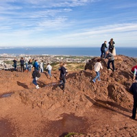 Arthur's Seat to popularne miejsce.