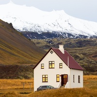 W głębi kaldera Snæfellsjökull.