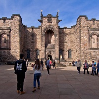 Najbardziej wewnętrzna część zamku - Scottish National War Memorial.