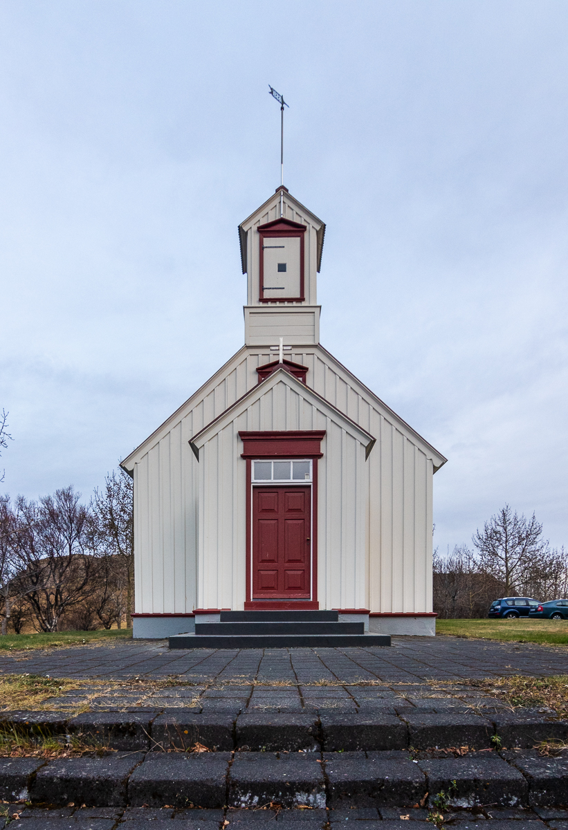 Kościół na farmie Borg á Mýrum - jednym z pierwszych miejsc na Islandii zamieszkałych przez człowieka.